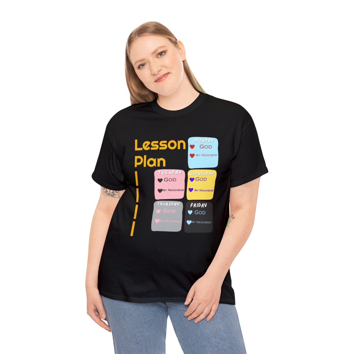 Lesson Plan Unisex Heavy Cotton Tee