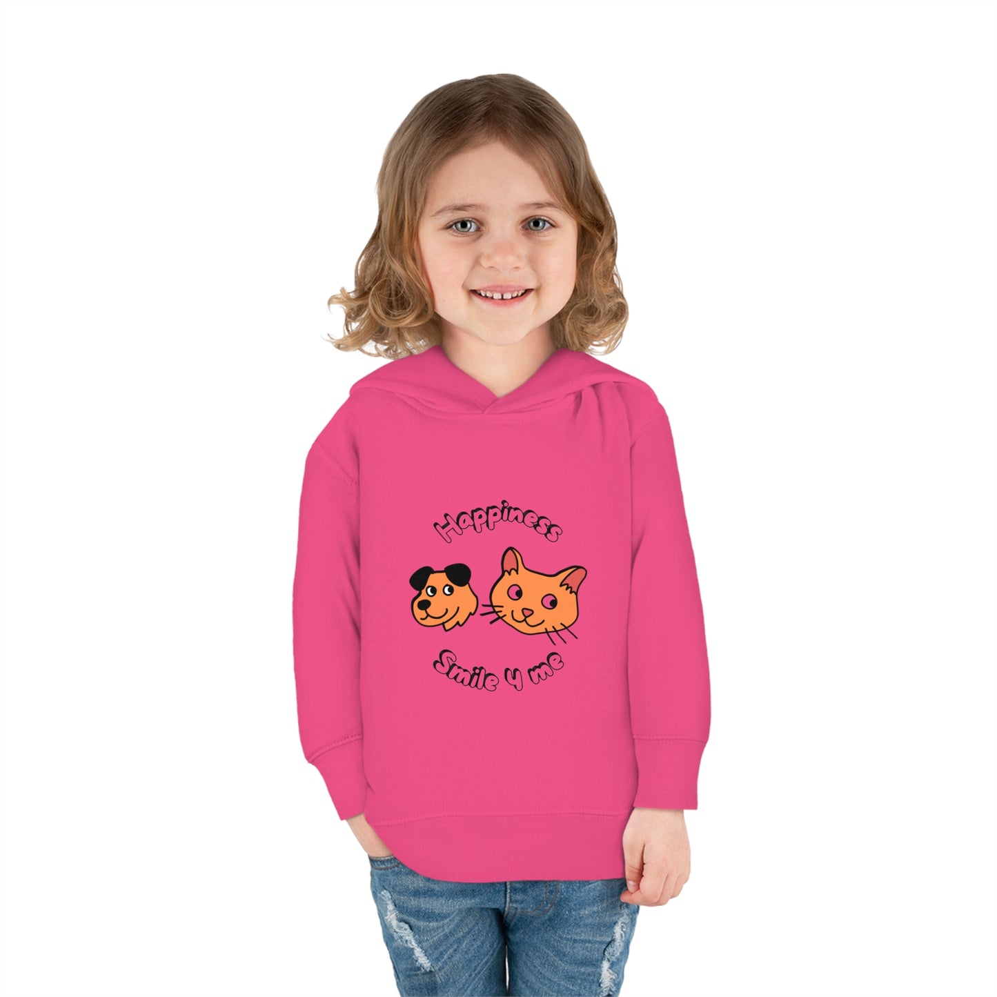 Smile 4 Me Toddler Pullover Fleece Hoodie