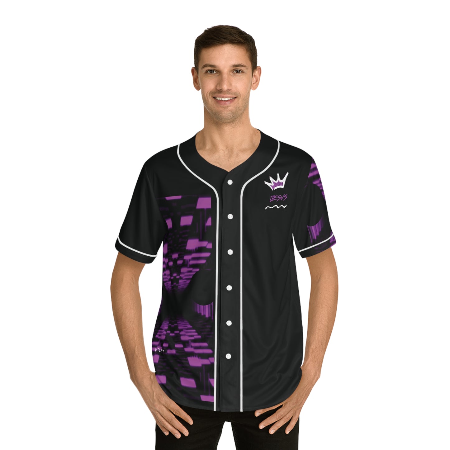 King Jesus Men's Baseball Jersey