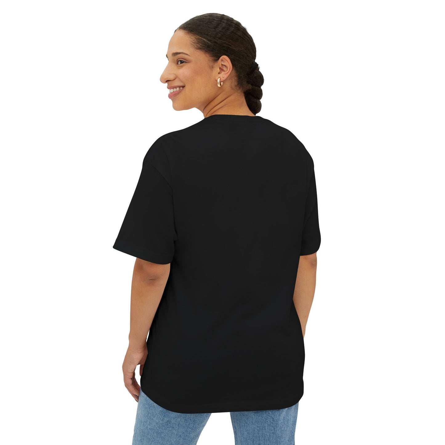 Unisex Oversized Boxy Tee - 'Favor' Crown Design - Stylish Casual Wear
