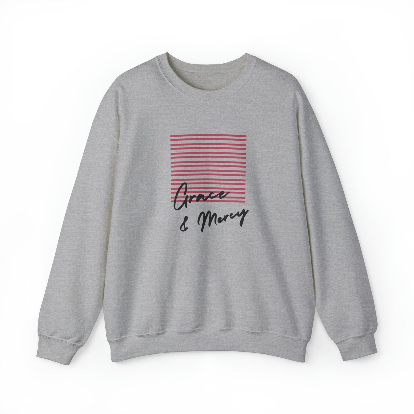 Grace & Mercy Unisex Heavy Blend™ Crewneck Sweatshirt