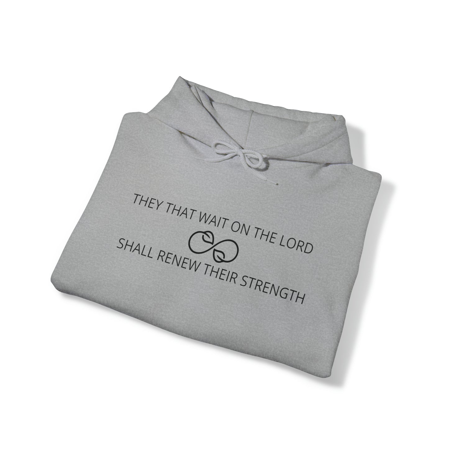 Wait on The Lord Unisex Heavy Blend™ Hooded Sweatshirt