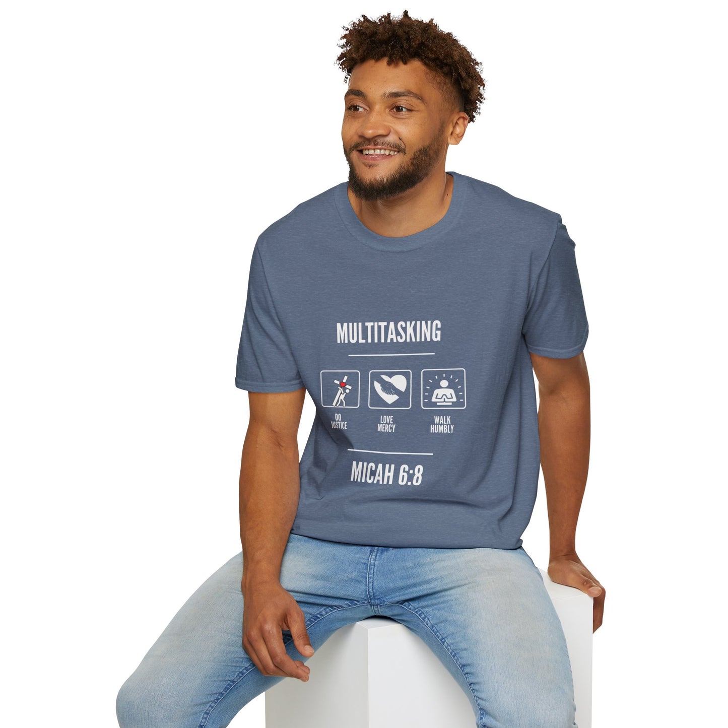 Multitasking Unisex Softstyle T-Shirt