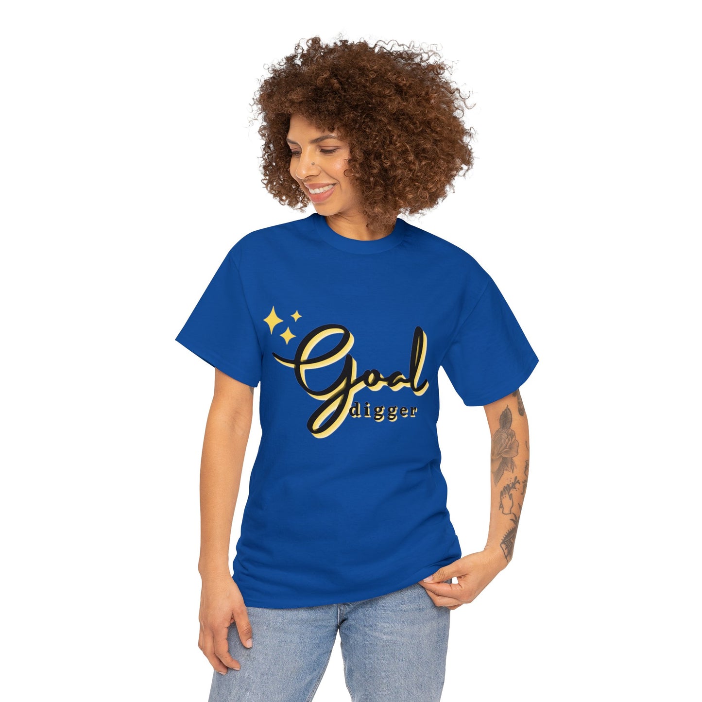 Goal Digger Unisex Heavy Cotton Tee