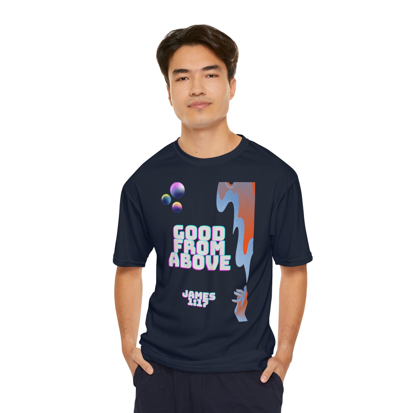 Good From Above Men's Performance T-Shirt