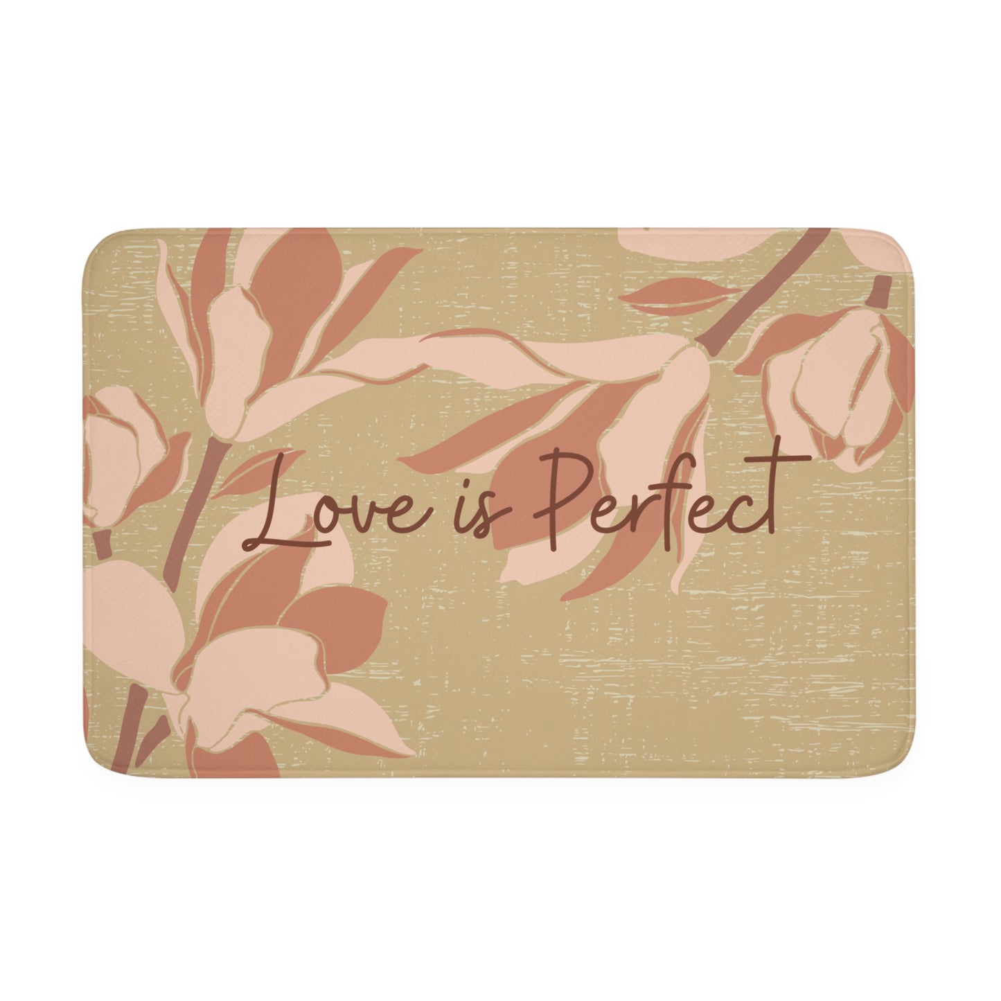 Love is Perfect Memory Foam Bath Mat