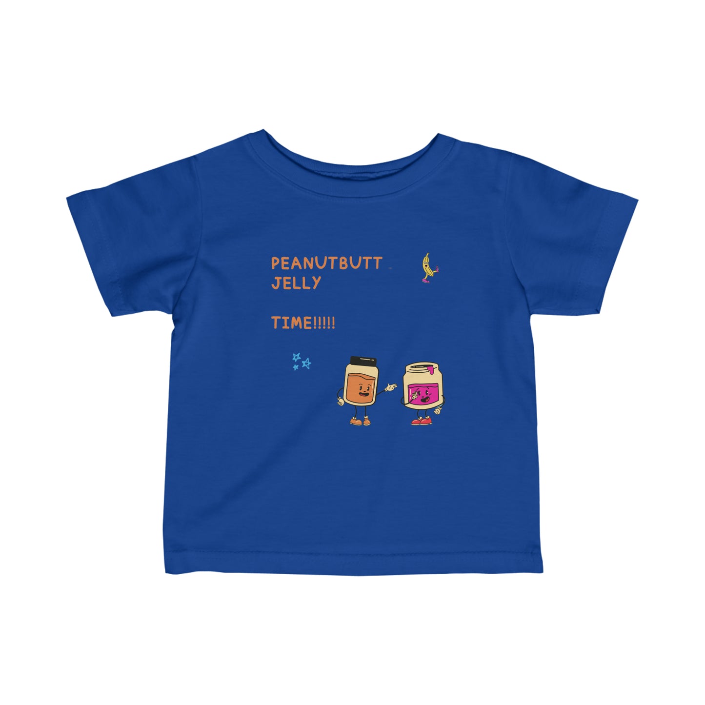 Peanut Butter Jelly Time Infant Fine Jersey Tee