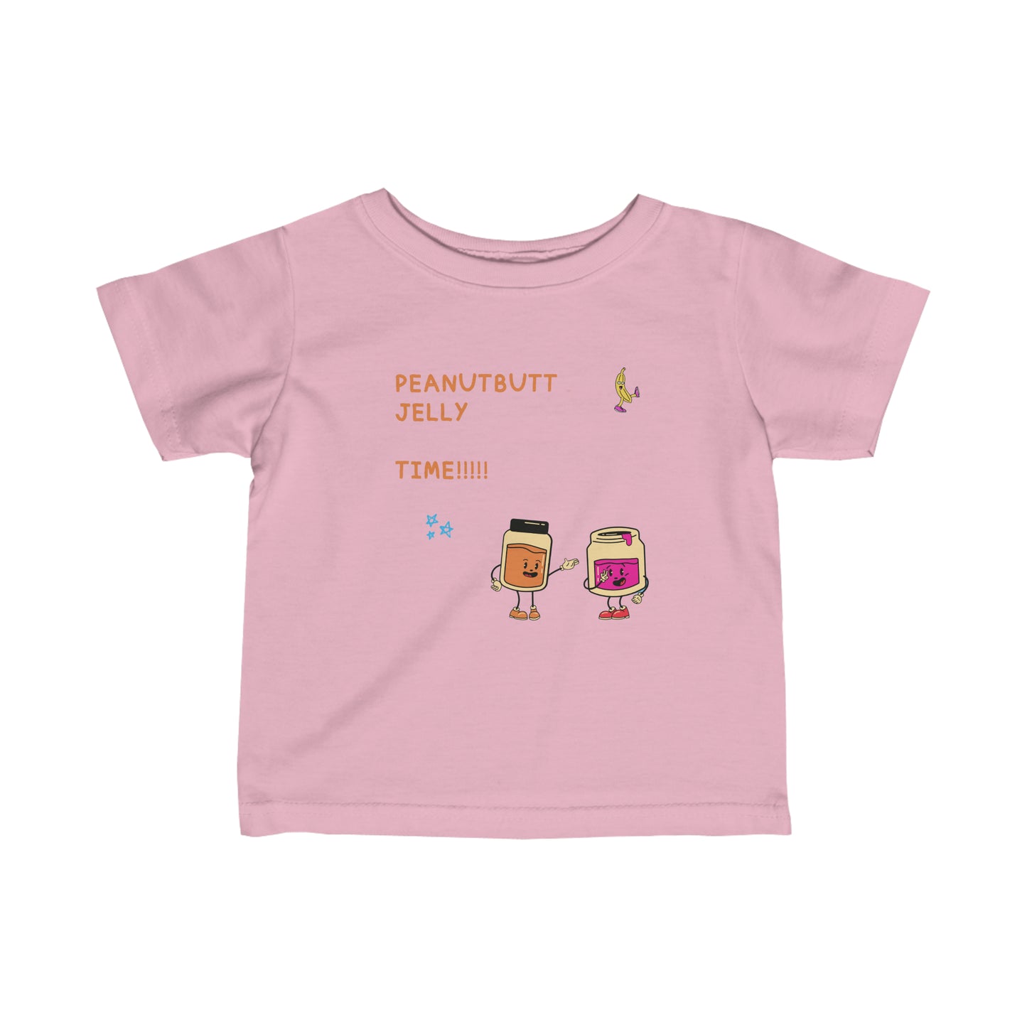 Peanut Butter Jelly Time Infant Fine Jersey Tee