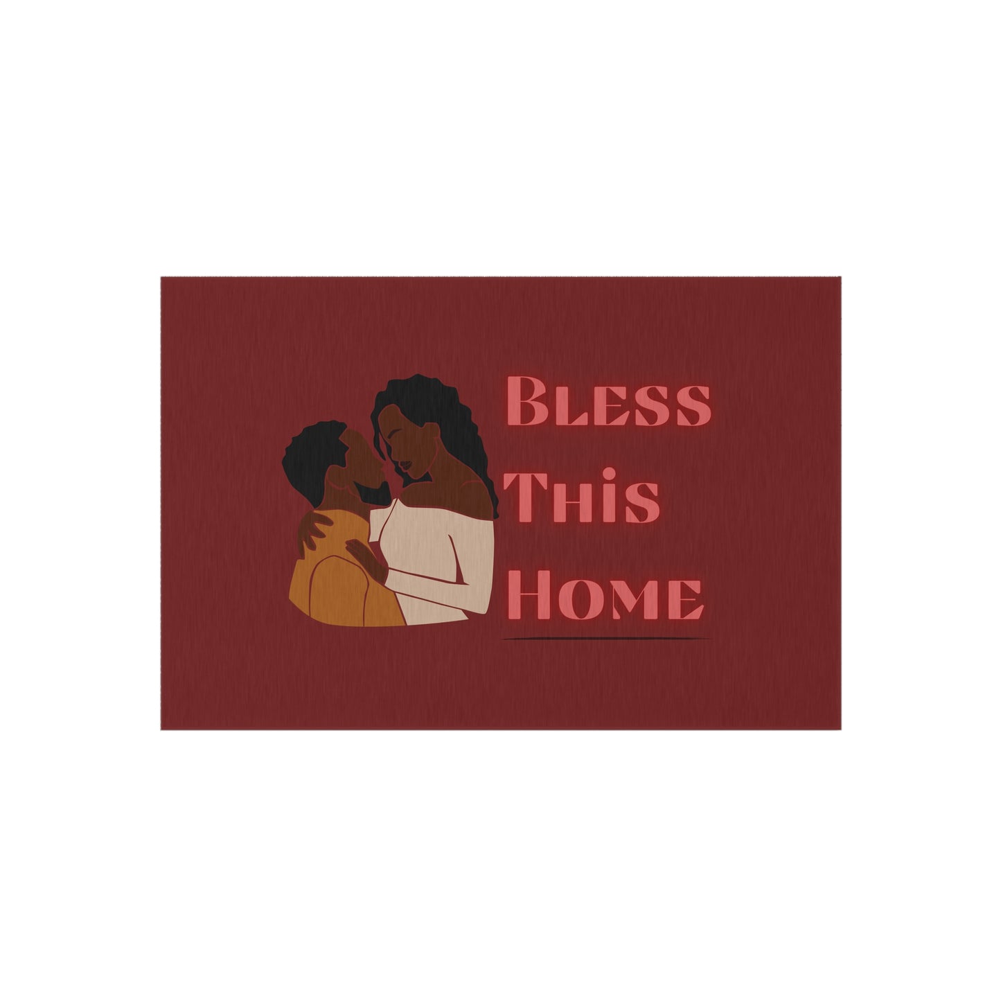 Bless This Home Love Outdoor Rug