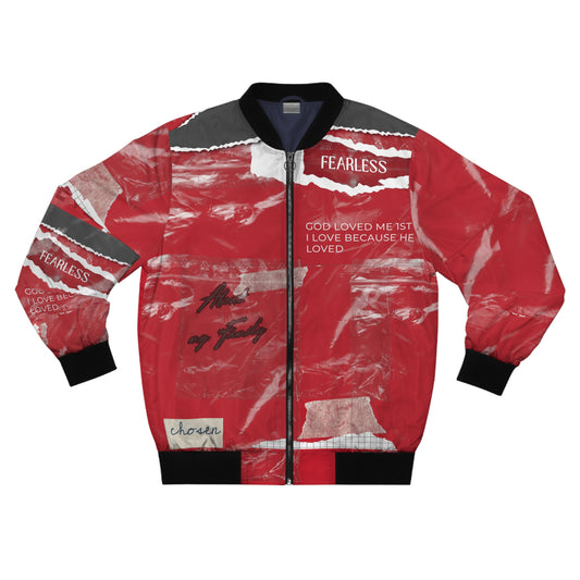 Divine Swag: Men's Christian Bomber Jacket for Faith and Fashion