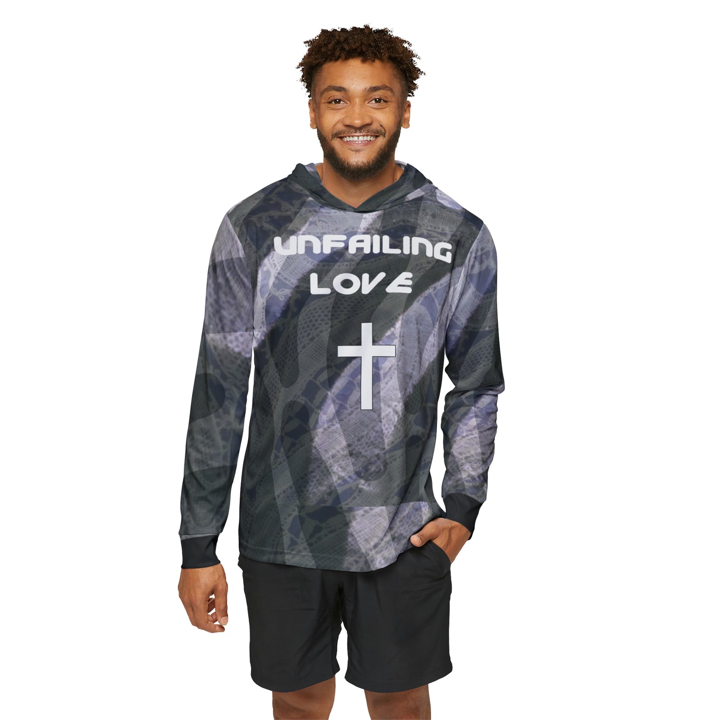 Unfailing Love Men's Sports Warmup Hoodie