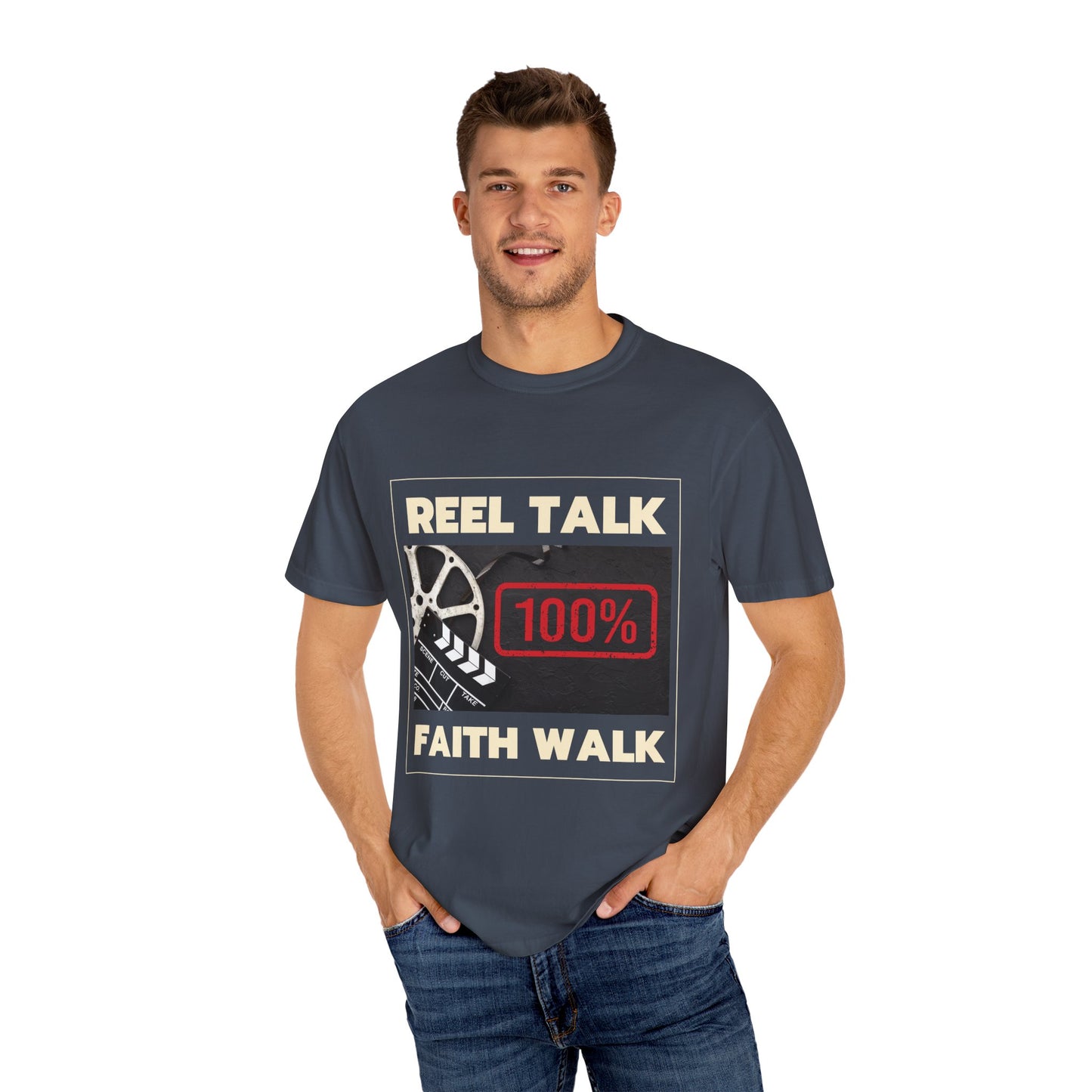 Faith Walk Unisex Garment-Dyed T-shirt