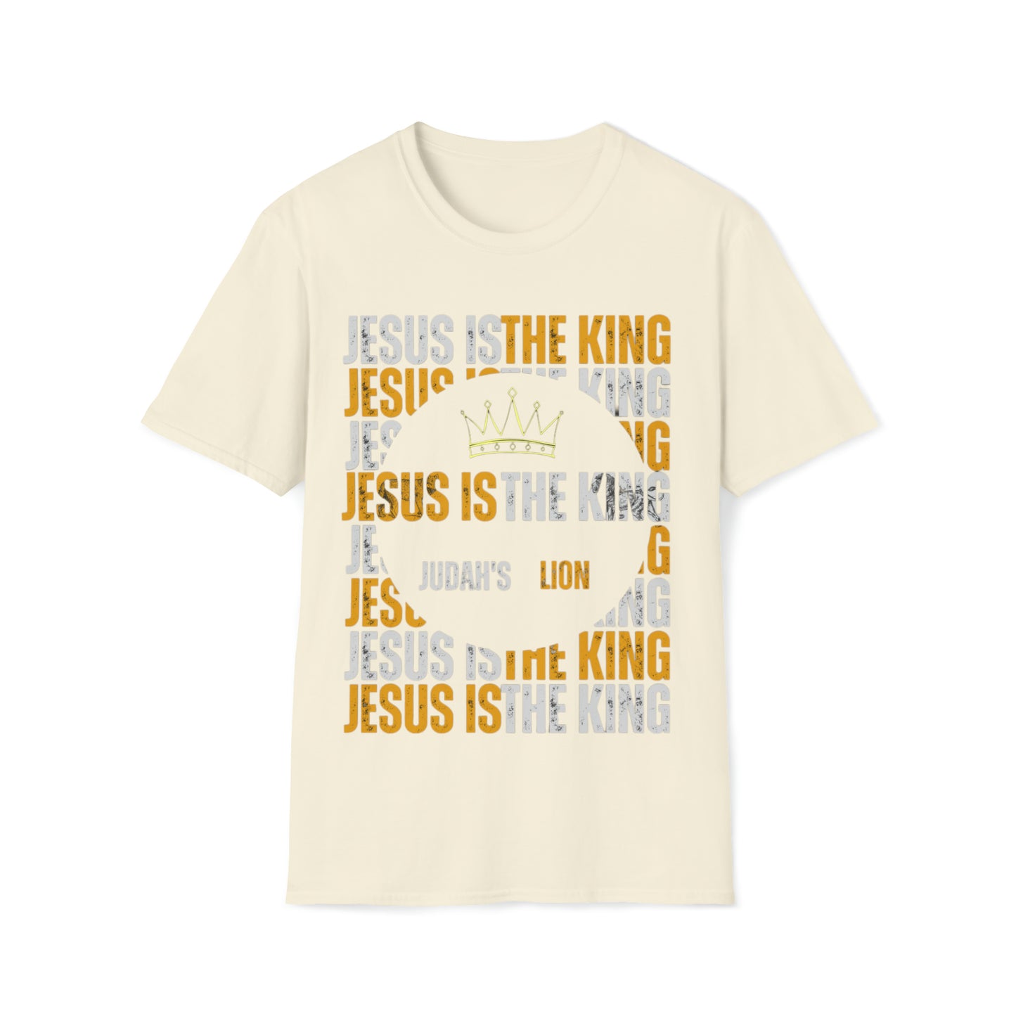 Jesus is The King Unisex Softstyle T-Shirt