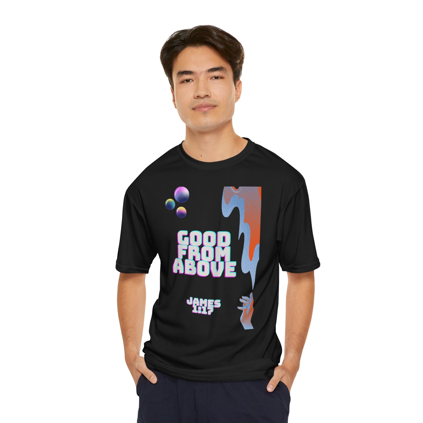 Good From Above Men's Performance T-Shirt