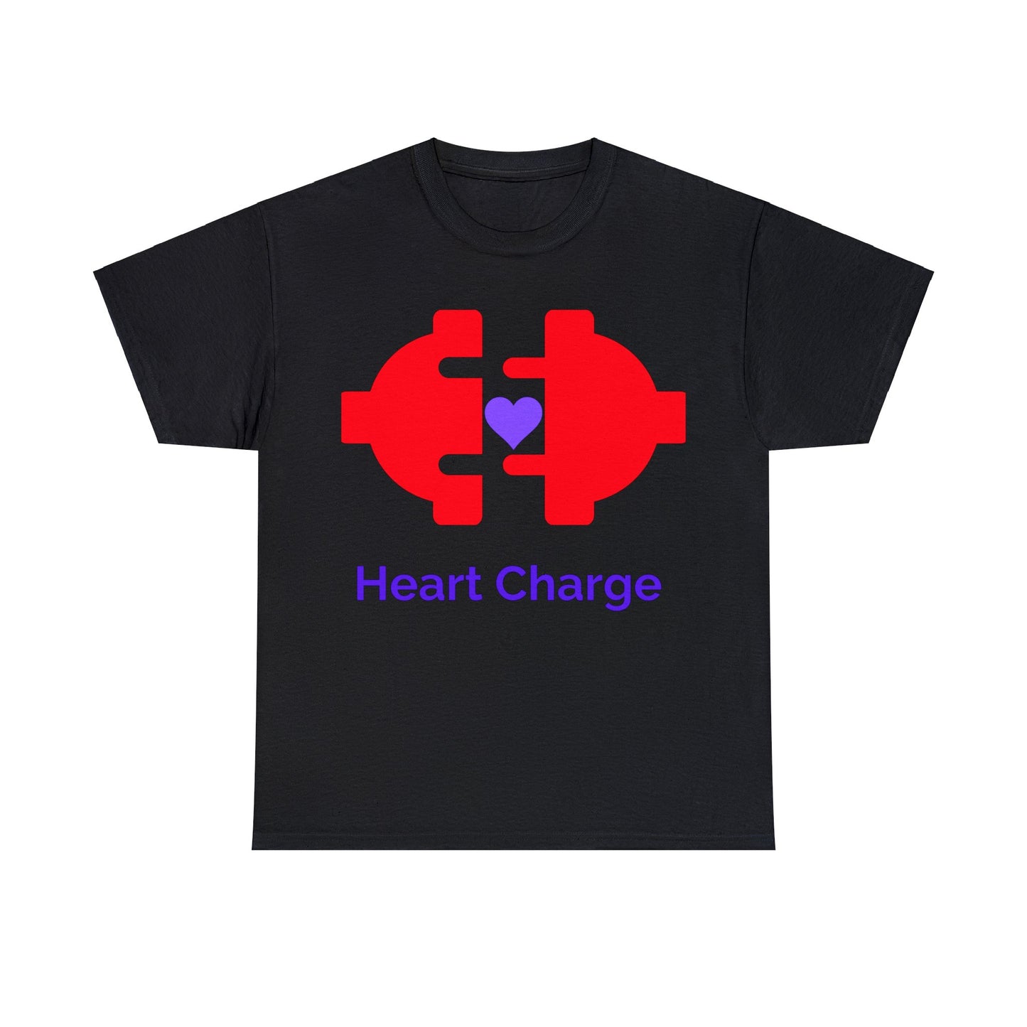 Heart Charge Unisex Heavy Cotton Tee