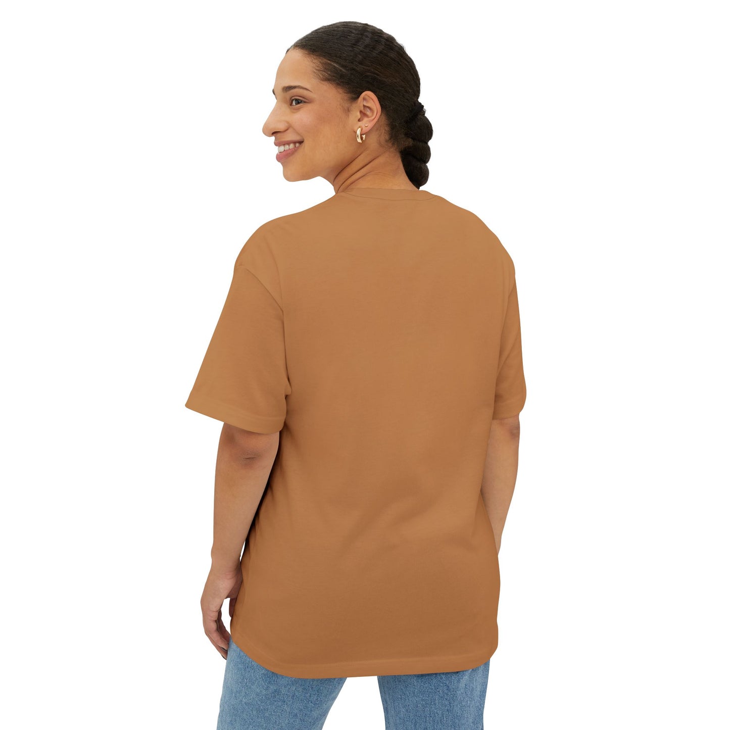 Unisex Oversized Boxy Tee - 'Favor' Crown Design - Stylish Casual Wear