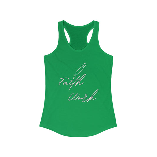 Faith Work Women's Ideal Racerback Tank