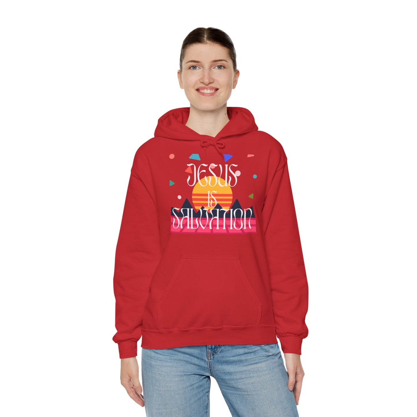 Jesus Is Salvation Unisex Heavy Blend™ Hooded Sweatshirt