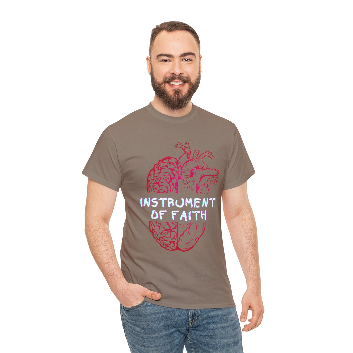 Instrument of Faith Unisex Heavy Cotton Tee