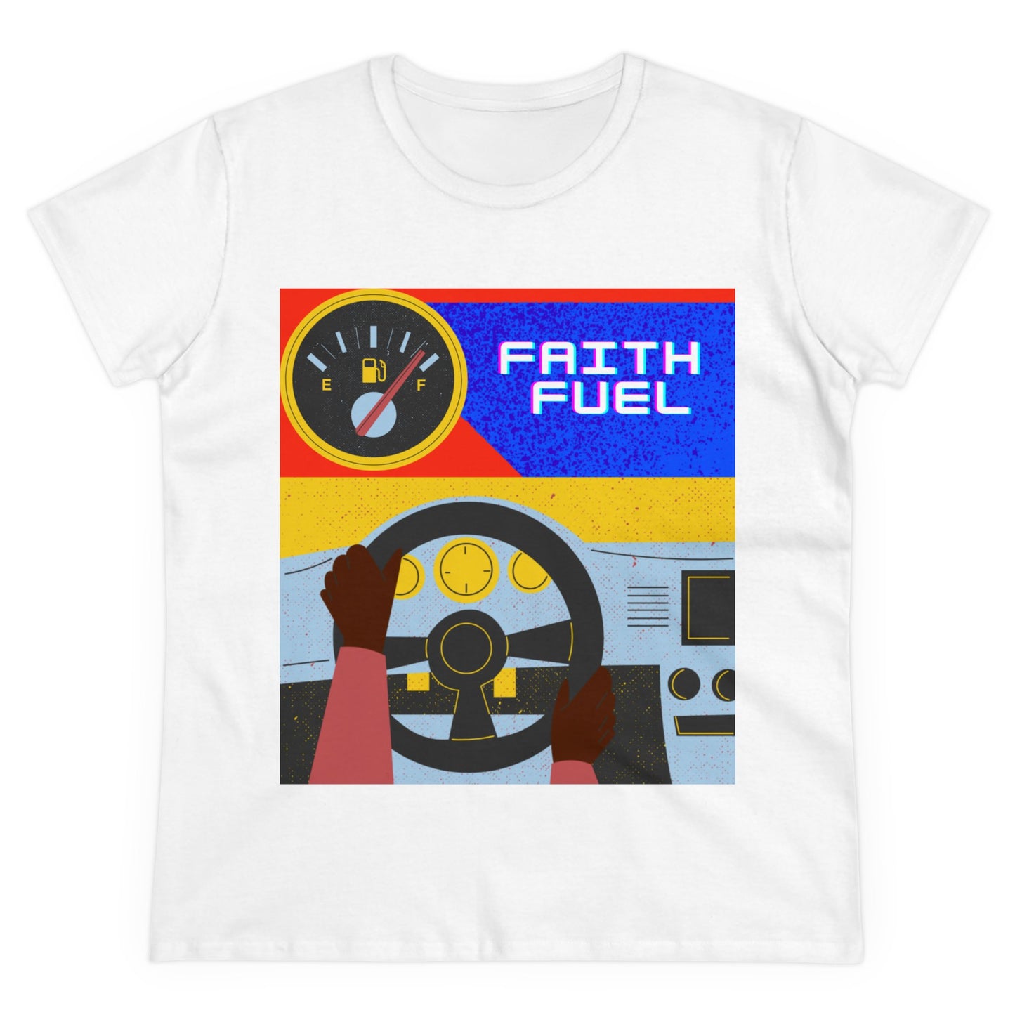 Faith Fuel Women's Midweight Cotton Tee