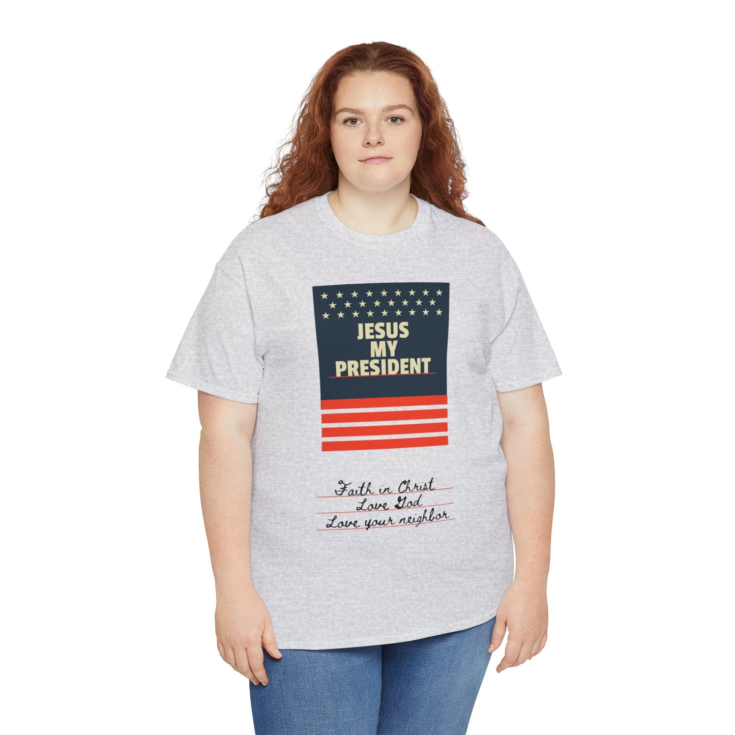 Jesus My President Tee: Affordable Faithwear for All