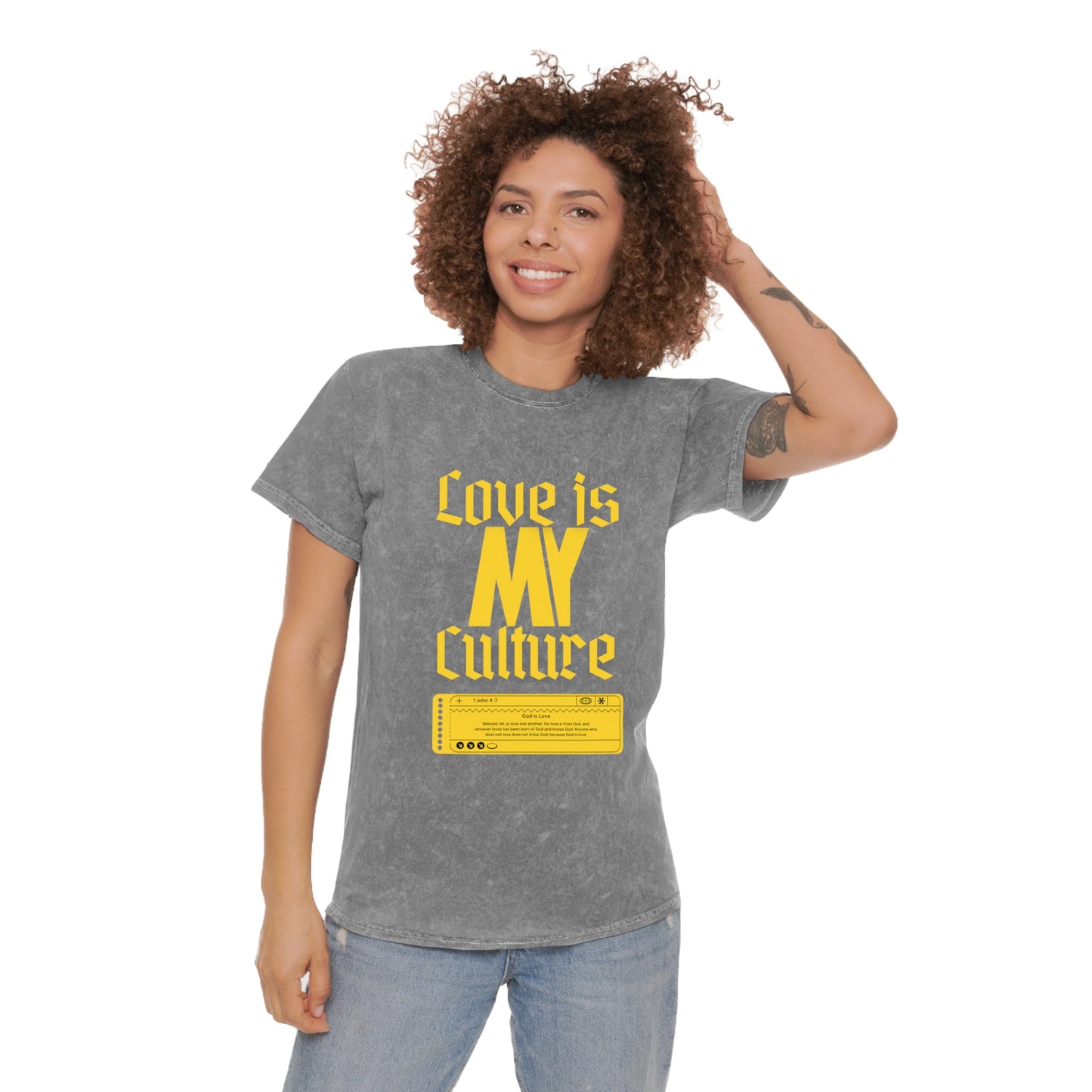 Culture Unisex Mineral Wash T-Shirt