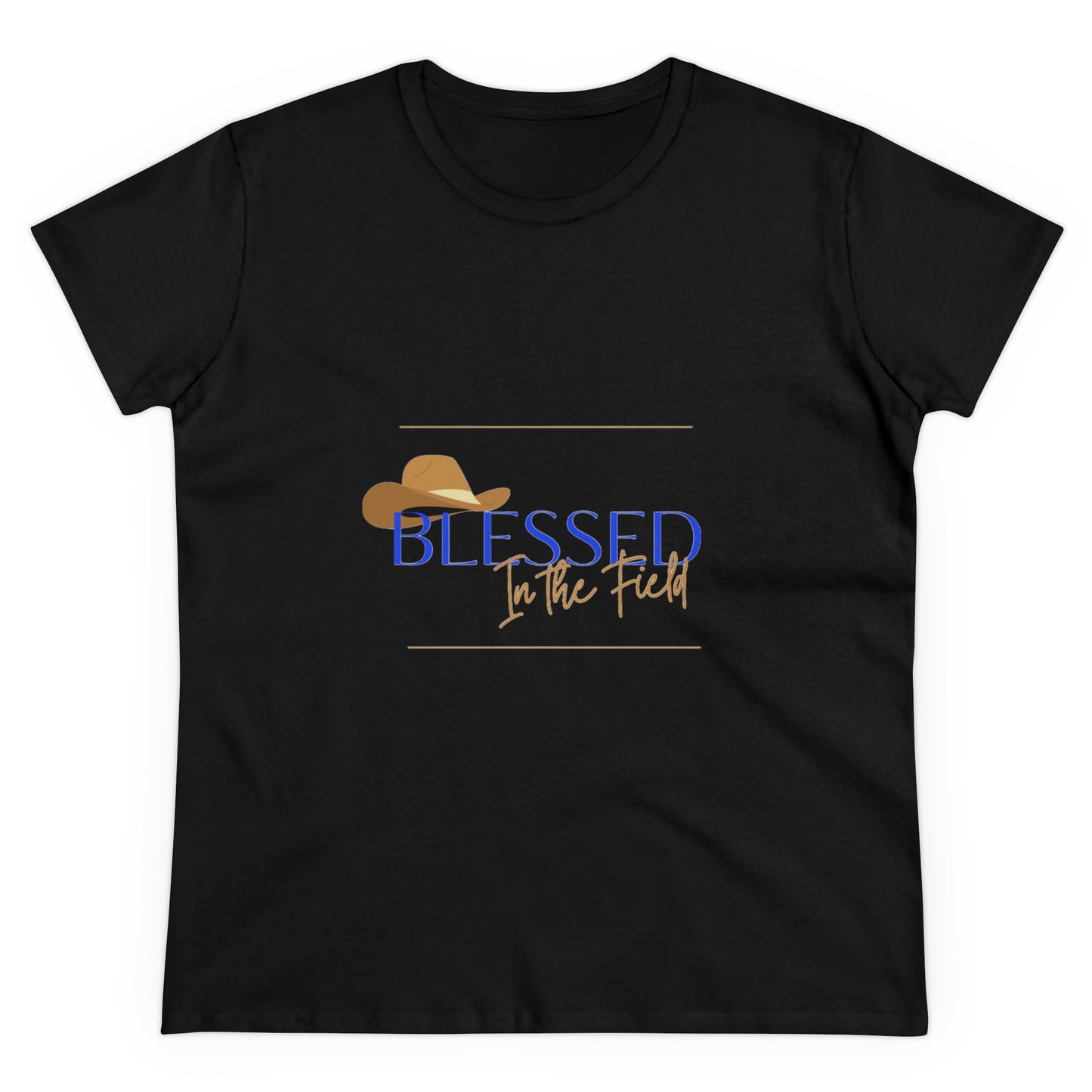 Blessed in The Field Women's Midweight Cotton Tee