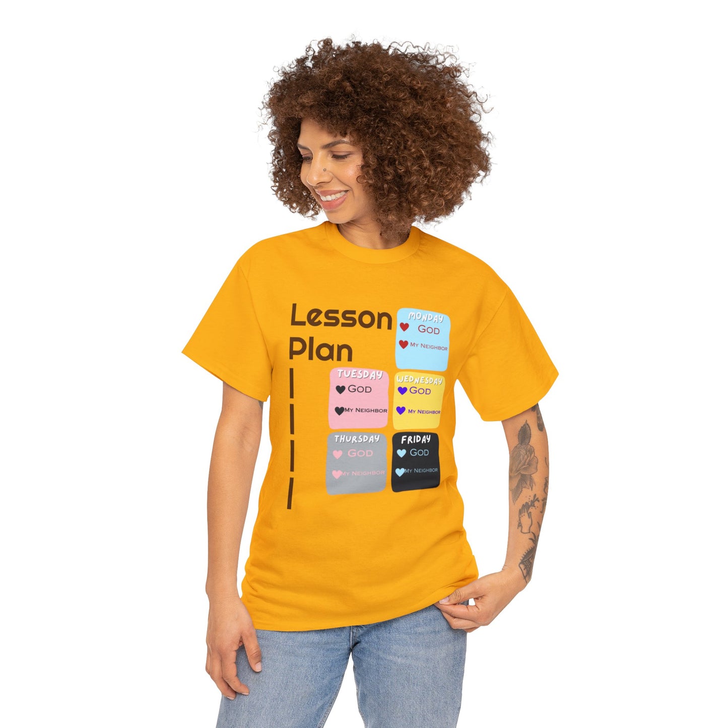 Lesson Plan Unisex Heavy Cotton Tee