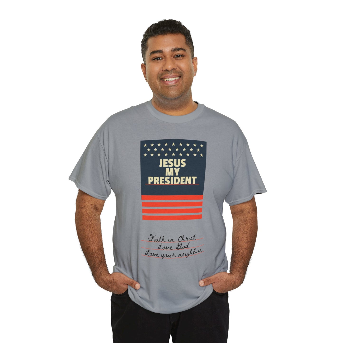 Jesus My President Tee: Affordable Faithwear for All