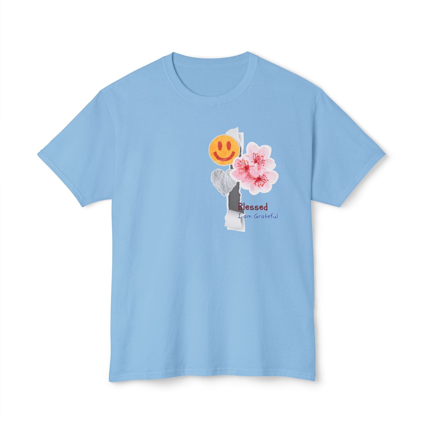 I'm Blessed & Grateful Unisex HD Cotton™ T-Shirt | Positive Vibes Tee