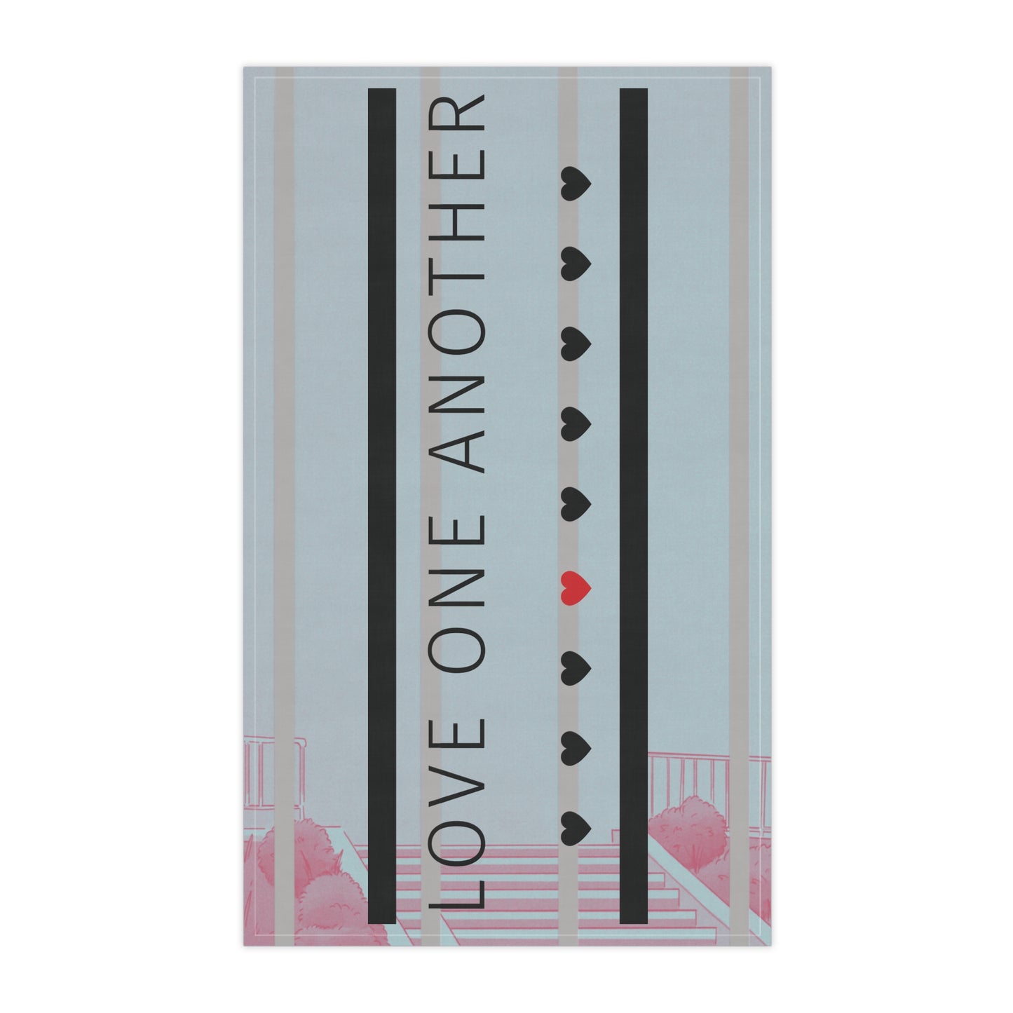 Love One Another Kitchen Towel