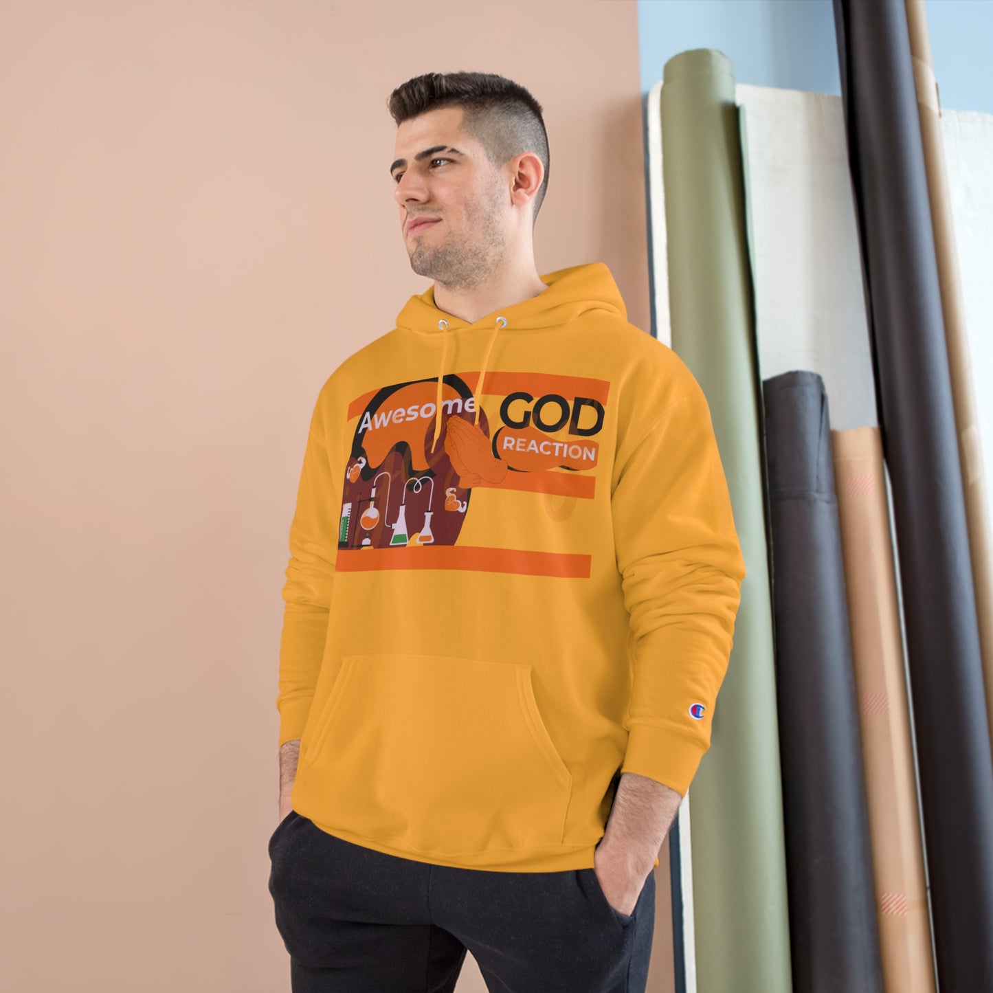 Awesome God Champion Hoodie