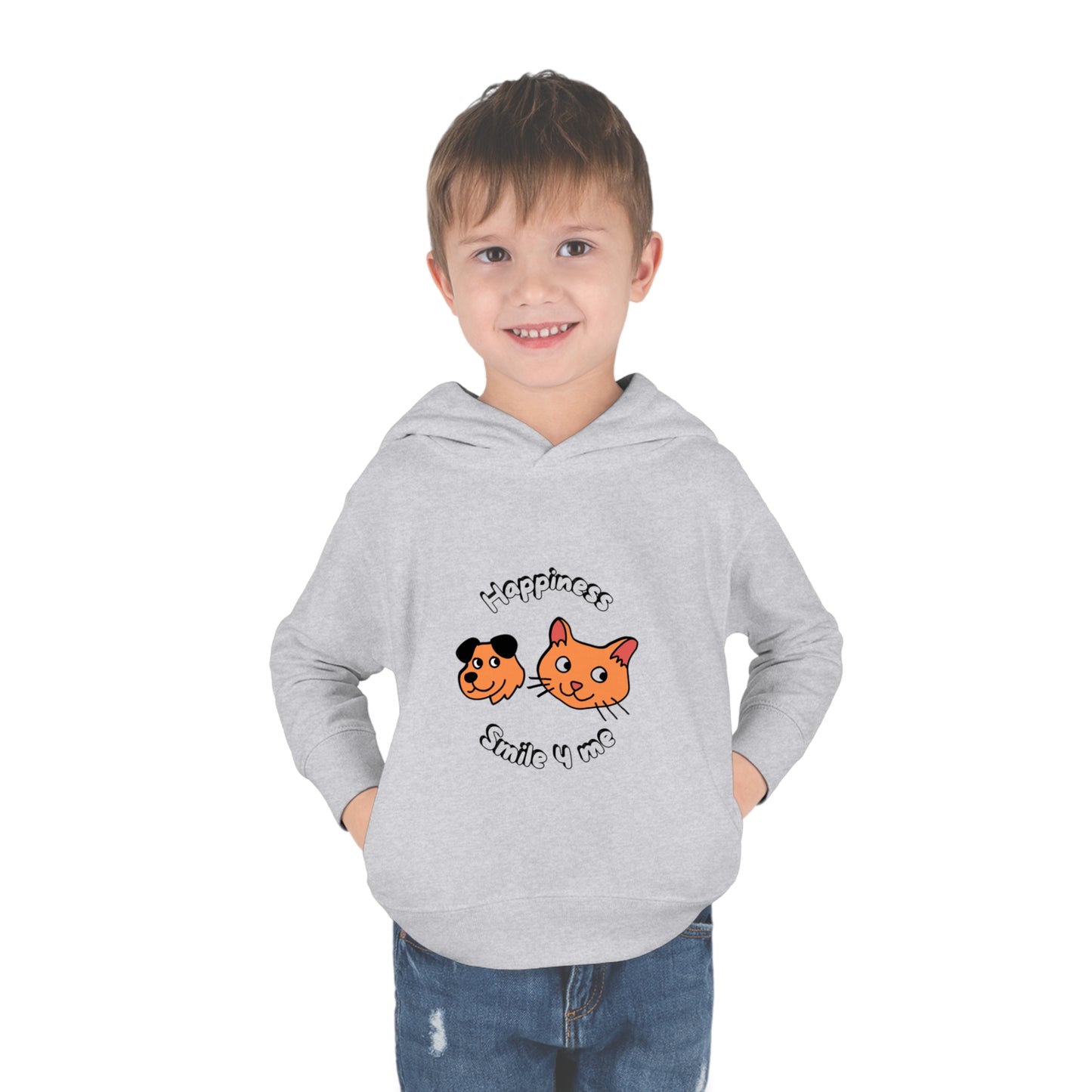 Smile 4 Me Toddler Pullover Fleece Hoodie