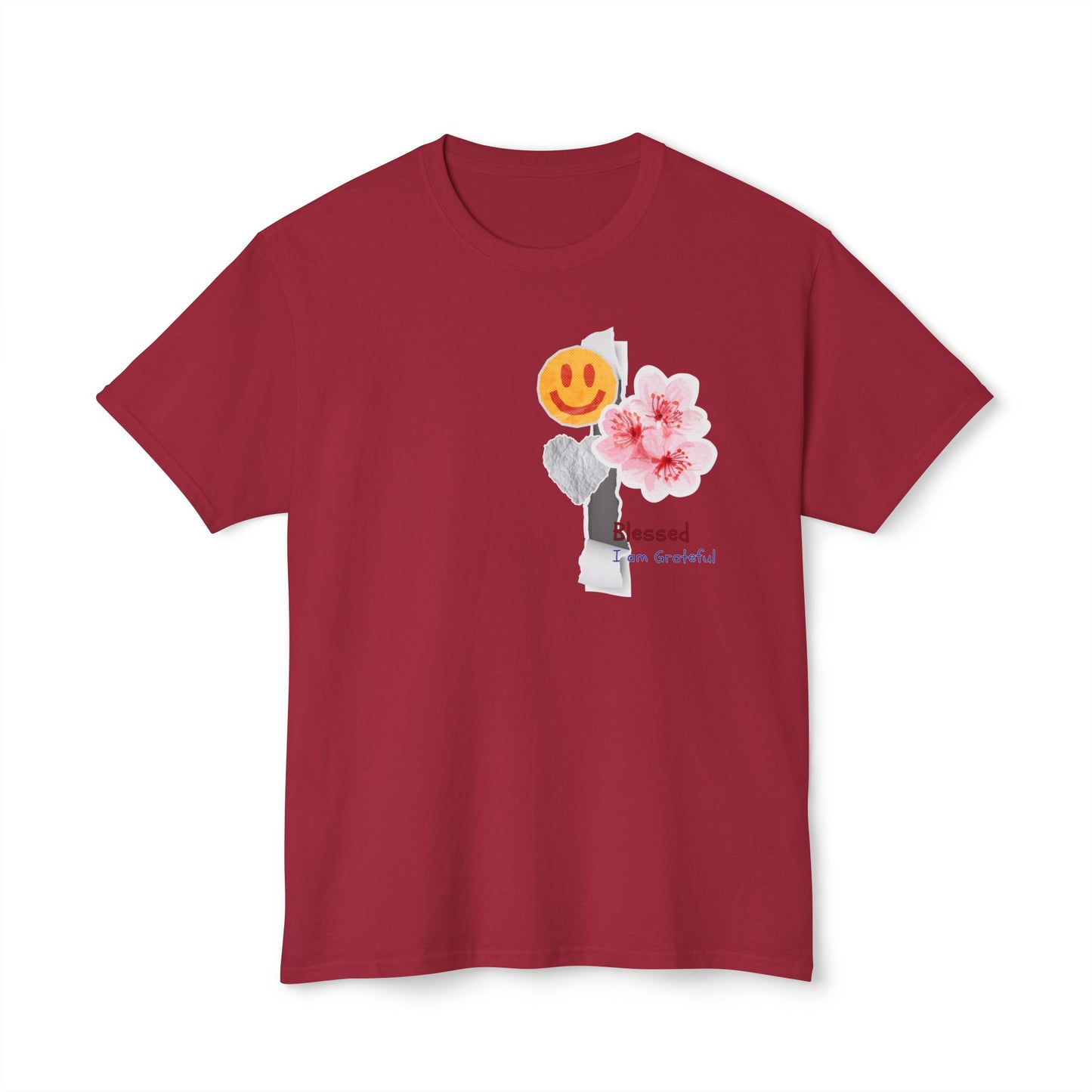 I'm Blessed & Grateful Unisex HD Cotton™ T-Shirt | Positive Vibes Tee