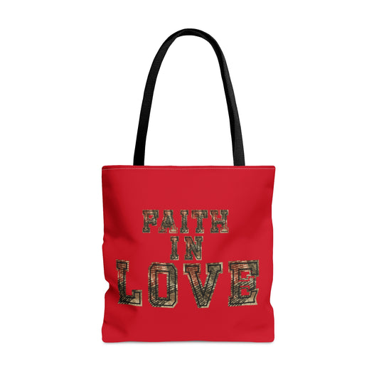Faith in Love Tote Bag