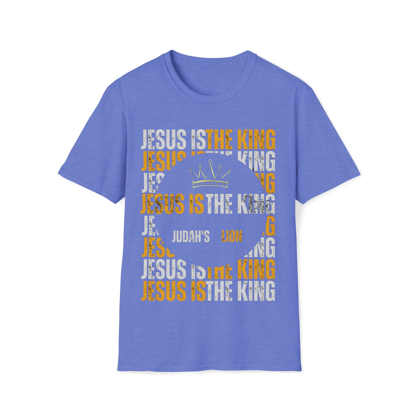 Jesus is The King Unisex Softstyle T-Shirt