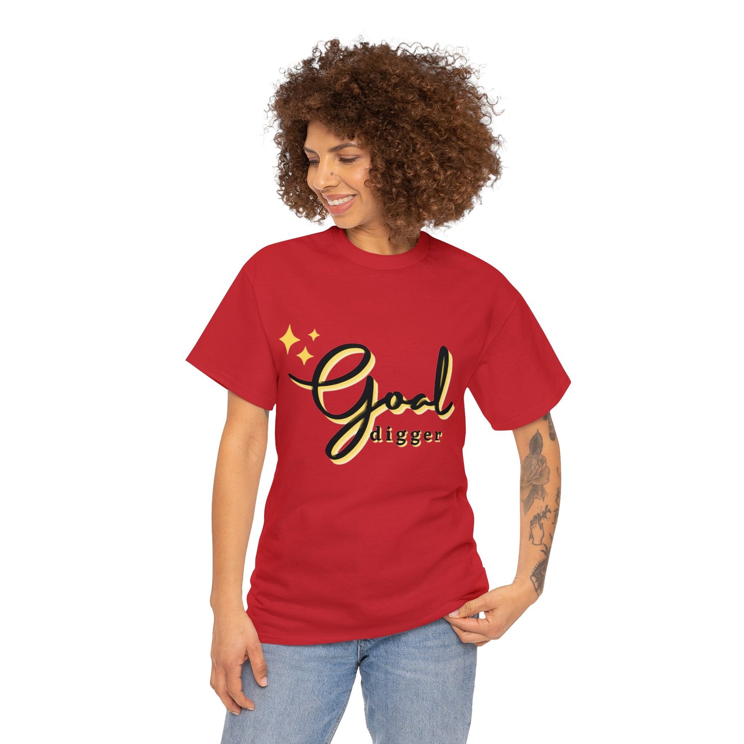 Goal Digger Unisex Heavy Cotton Tee