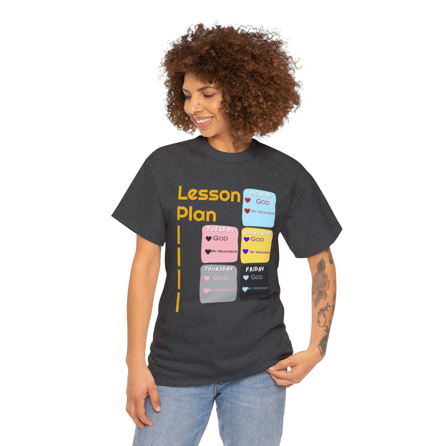 Lesson Plan Unisex Heavy Cotton Tee