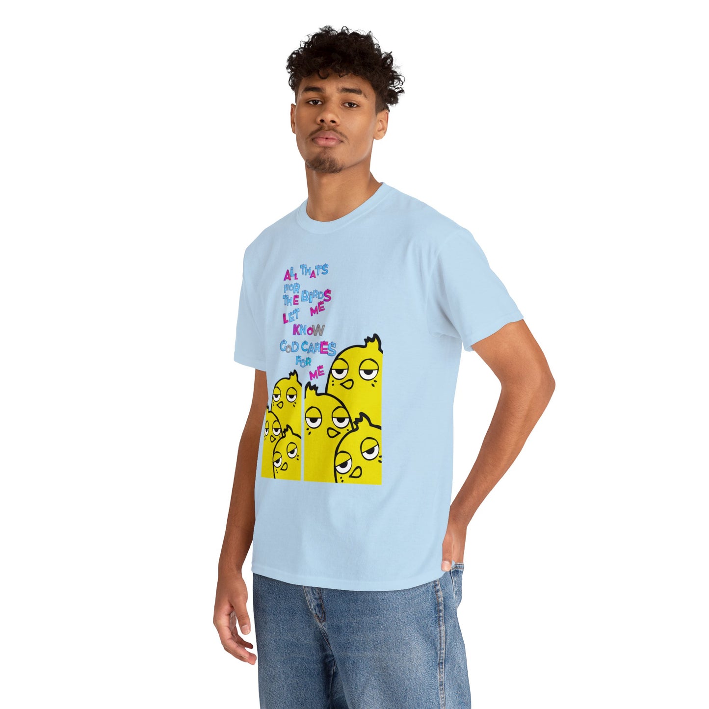 For The Birds Unisex Heavy Cotton Tee