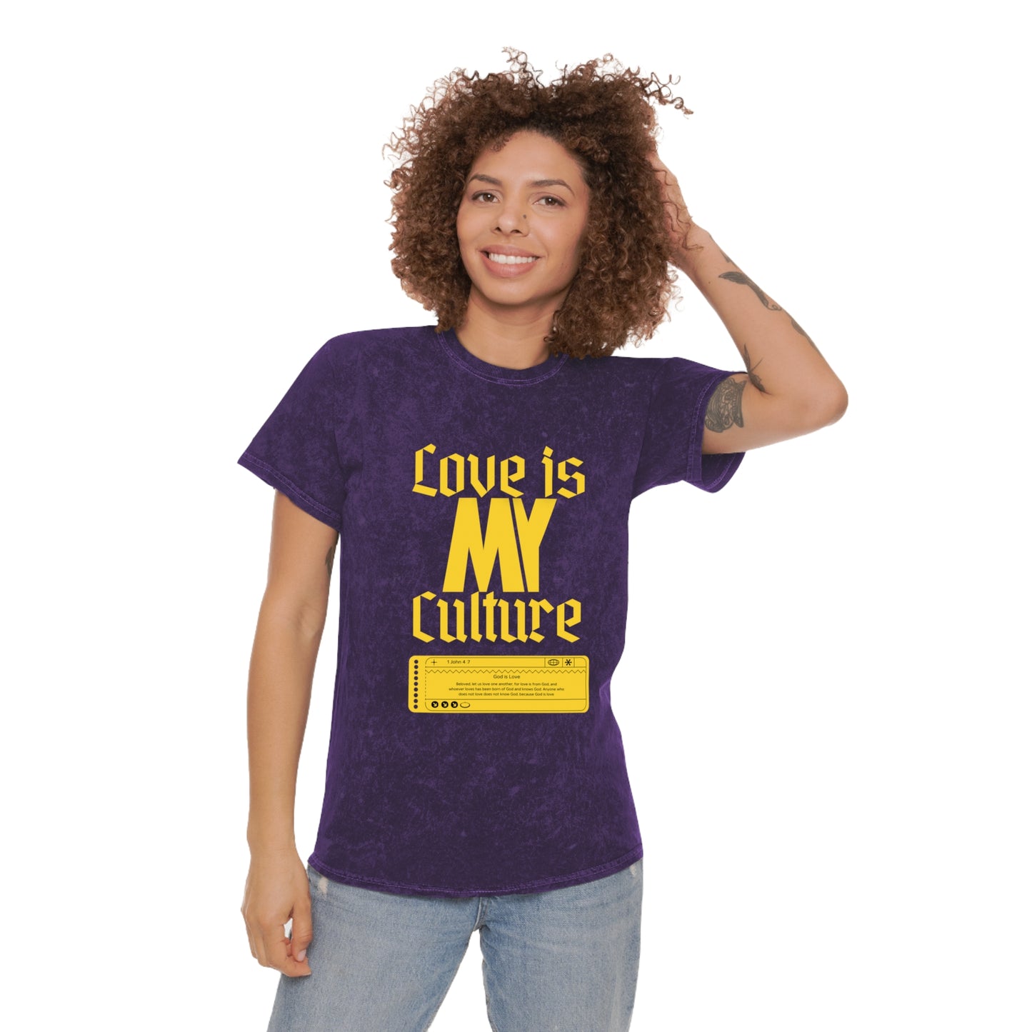 Culture Unisex Mineral Wash T-Shirt