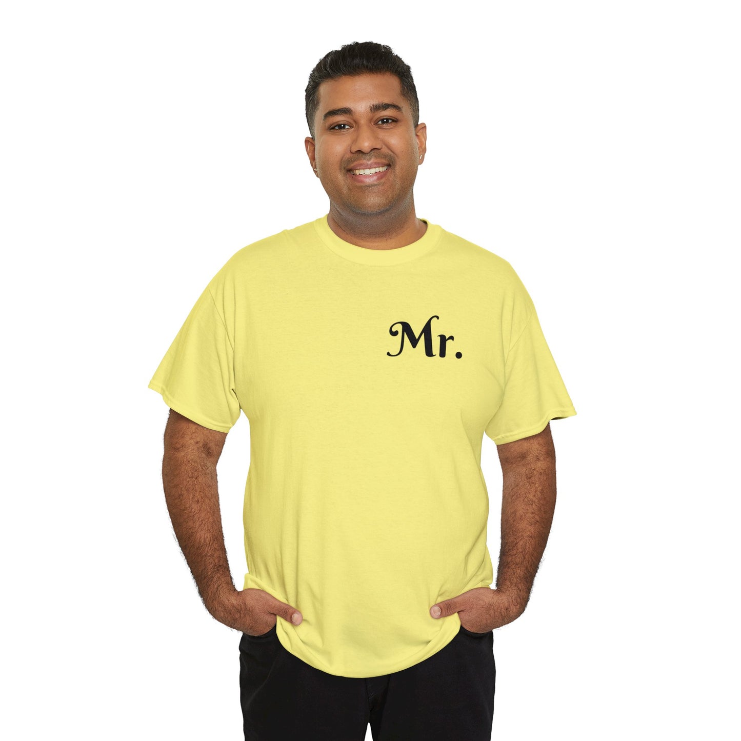 Mr. Unisex Heavy Cotton Tee