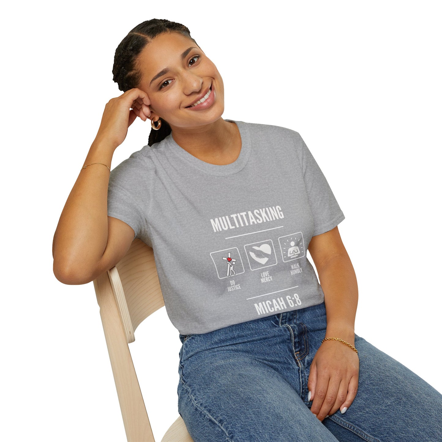 Multitasking Unisex Softstyle T-Shirt