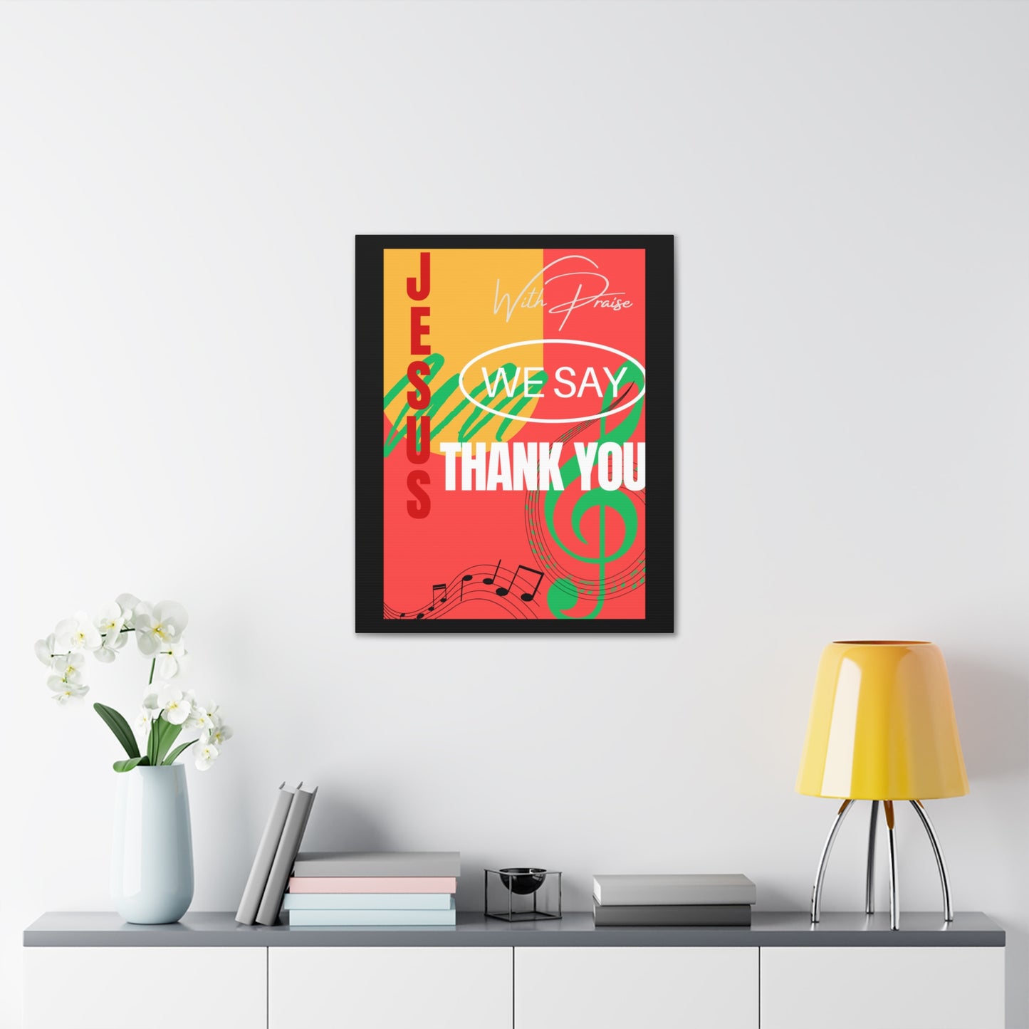 Thank You Jesus Canvas Gallery Wraps