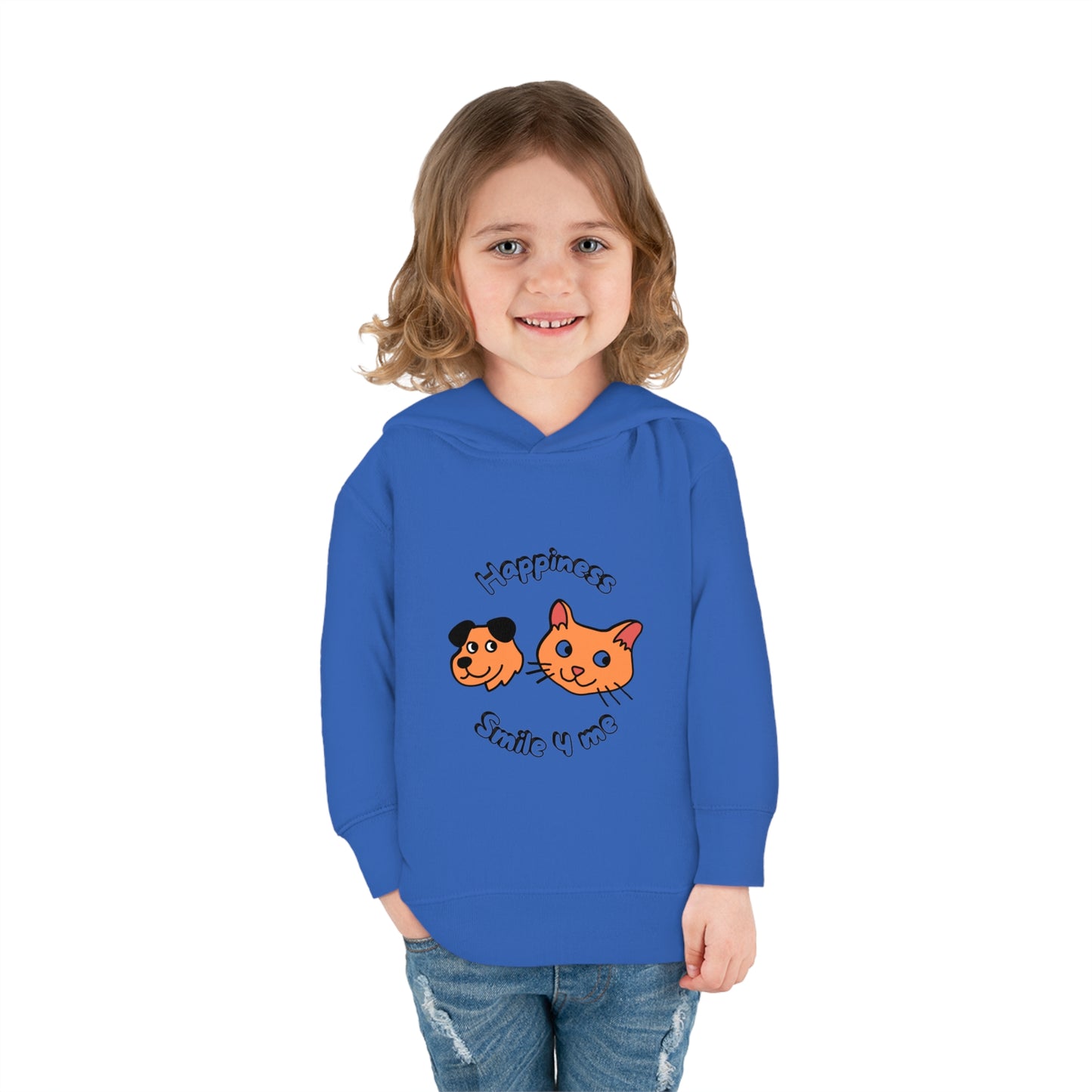 Smile 4 Me Toddler Pullover Fleece Hoodie