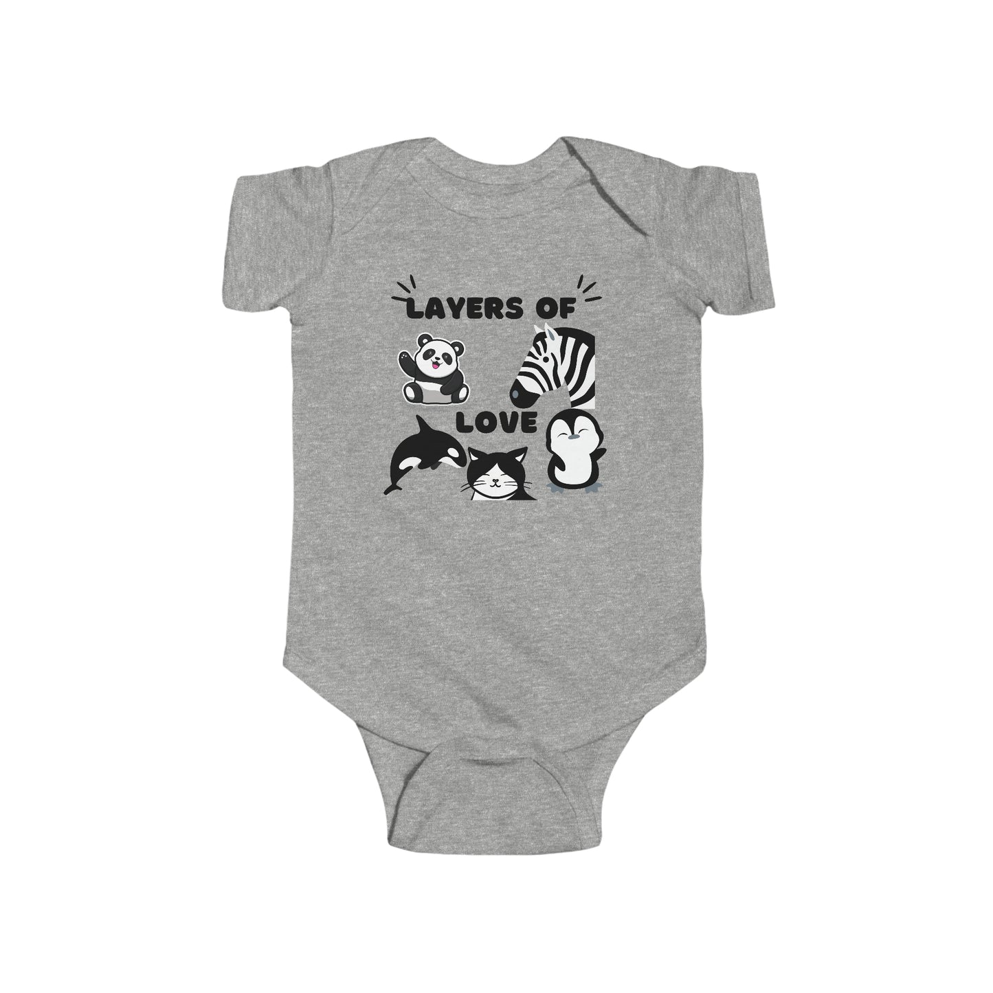 Layers of Love Infant Fine Jersey Bodysuit