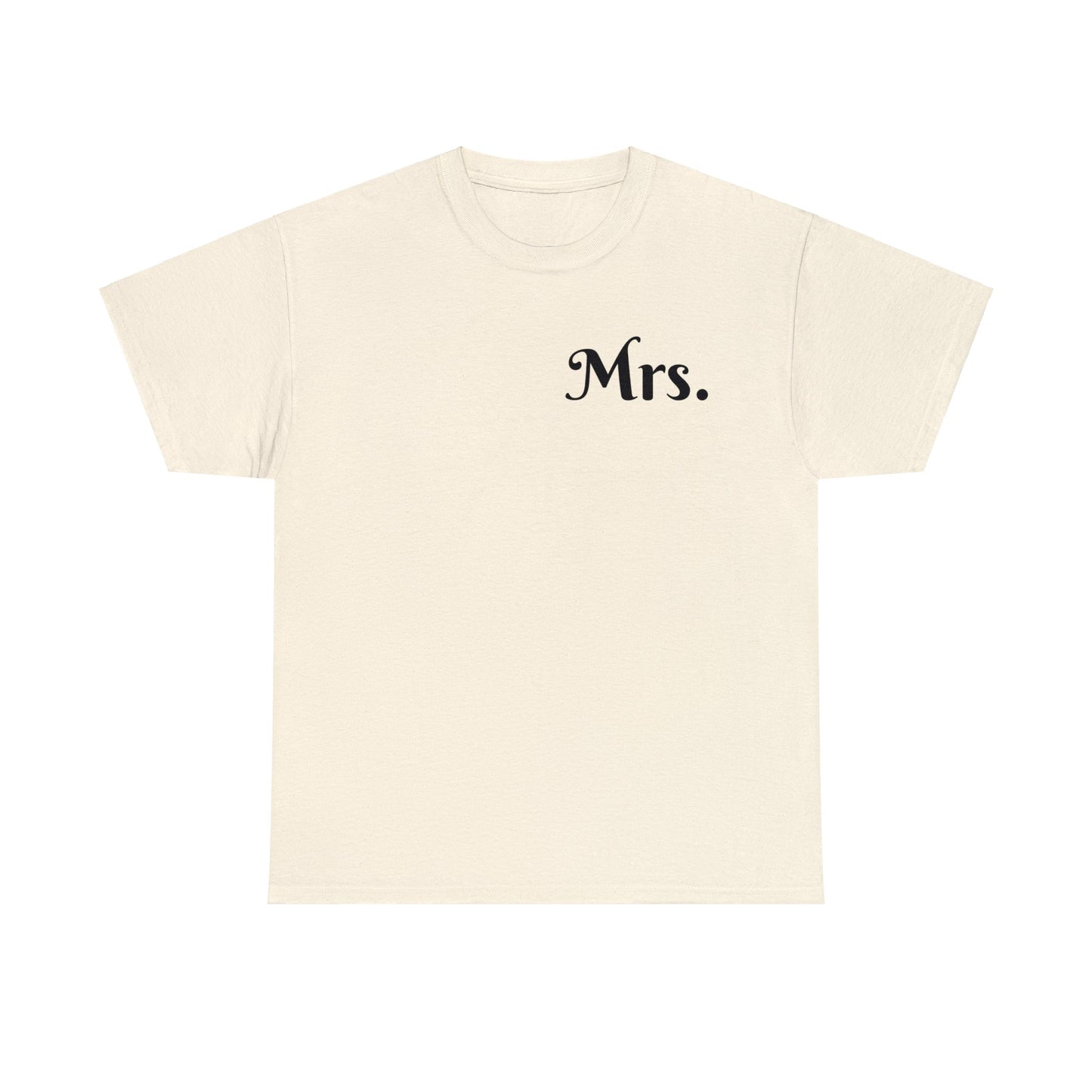 Mrs. Unisex Heavy Cotton Tee