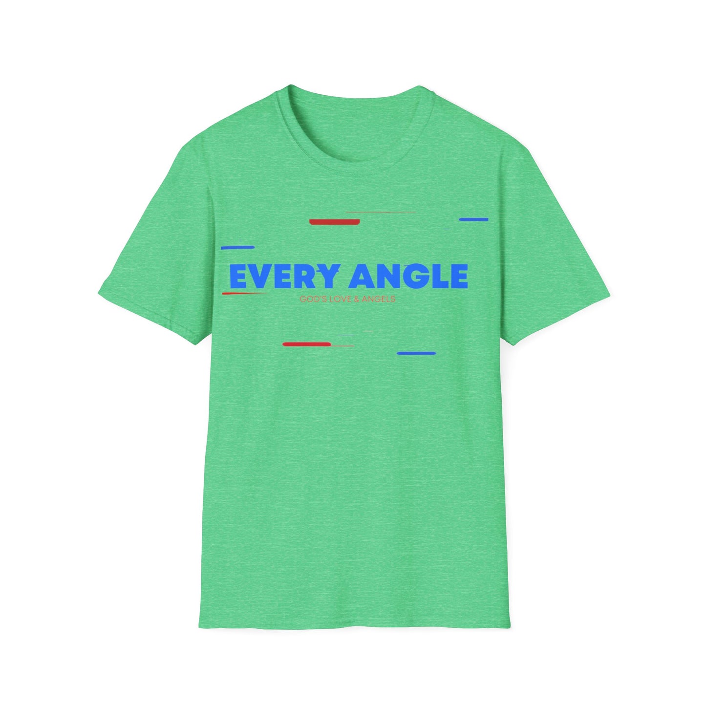 Every Angle God's Love and Angels Unisex Softstyle T-Shirt