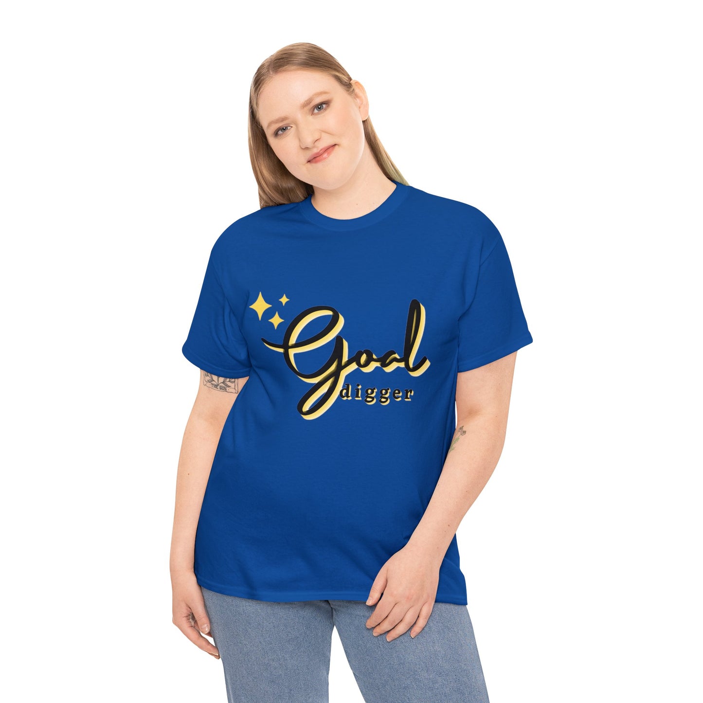 Goal Digger Unisex Heavy Cotton Tee