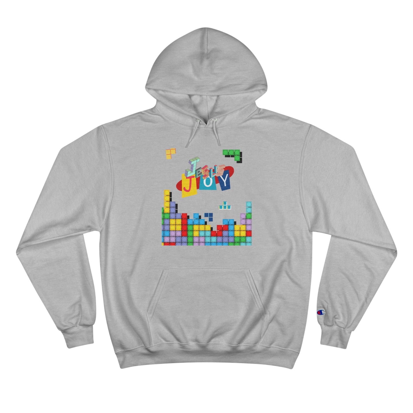 Blocks of Joy Champion Hoodie