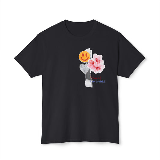 I'm Blessed & Grateful Unisex HD Cotton™ T-Shirt | Positive Vibes Tee